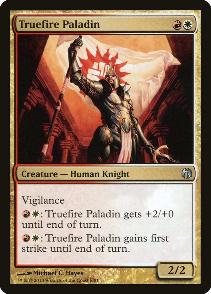 Truefire Paladin [Duel Decks: Heroes vs. Monsters] MTG Single Magic: The Gathering  | Multizone: Comics And Games
