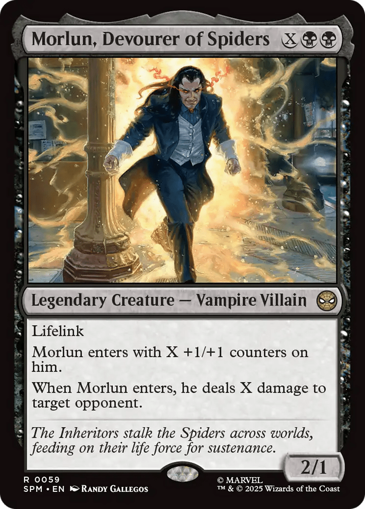 Morlun, Devourer of Spiders [Marvel's Spider-Man] MTG Single Magic: The Gathering  | Multizone: Comics And Games