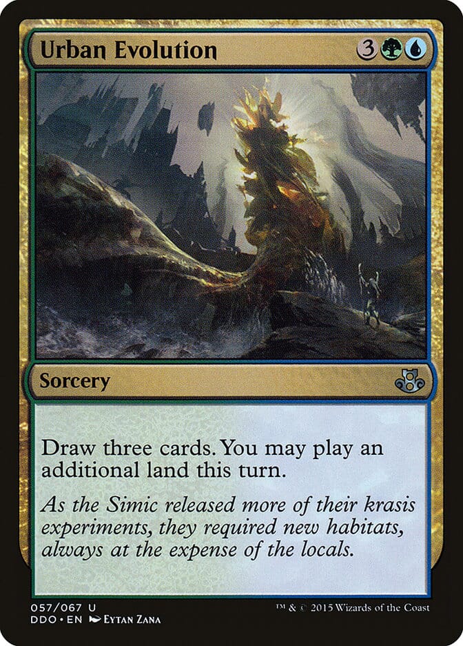 Urban Evolution [Duel Decks: Elspeth vs. Kiora] MTG Single Magic: The Gathering  | Multizone: Comics And Games