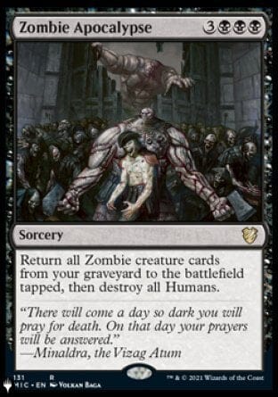 Zombie Apocalypse [The List] MTG Single Magic: The Gathering  | Multizone: Comics And Games