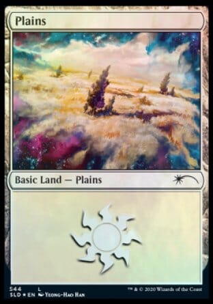 Plains (Enchanted) (544) [Secret Lair Drop Promos] MTG Single Magic: The Gathering  | Multizone: Comics And Games