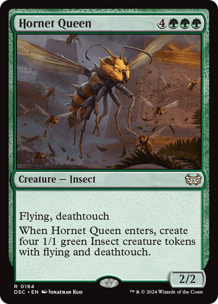 Hornet Queen [Duskmourn: House of Horror Commander] MTG Single Magic: The Gathering  | Multizone: Comics And Games