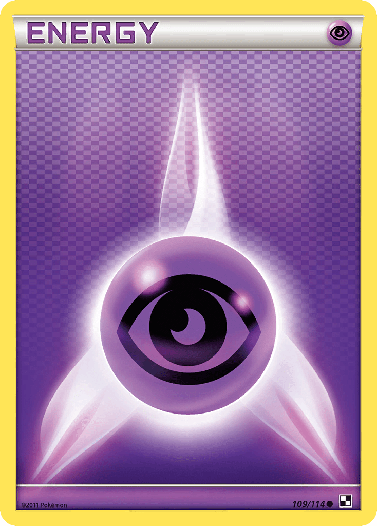 Psychic Energy (109/114) [Black & White: Base Set] Pokemon Single Pokémon  | Multizone: Comics And Games