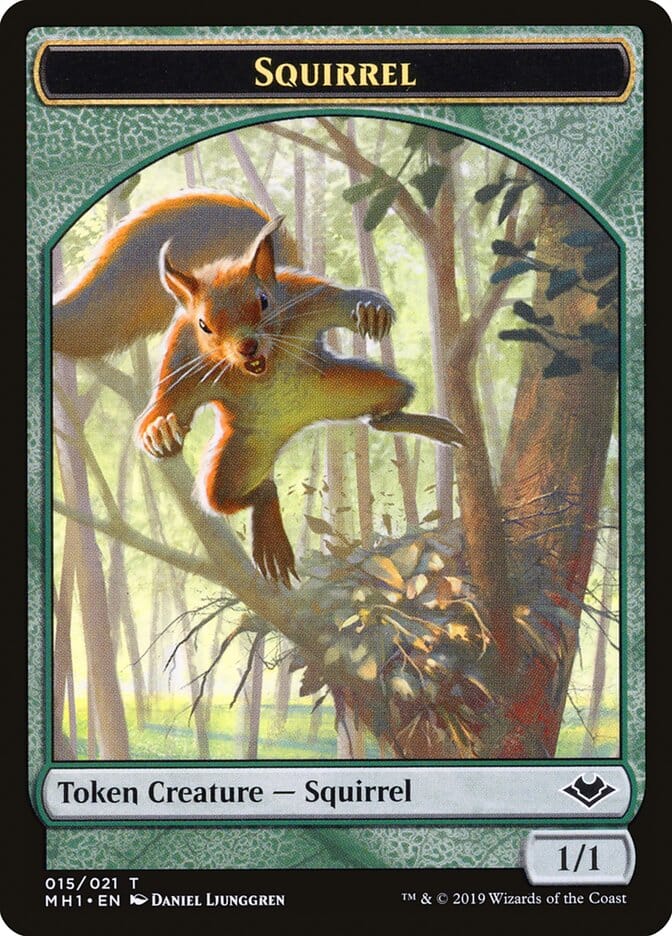 Squirrel Token [Modern Horizons Tokens] MTG Single Magic: The Gathering  | Multizone: Comics And Games