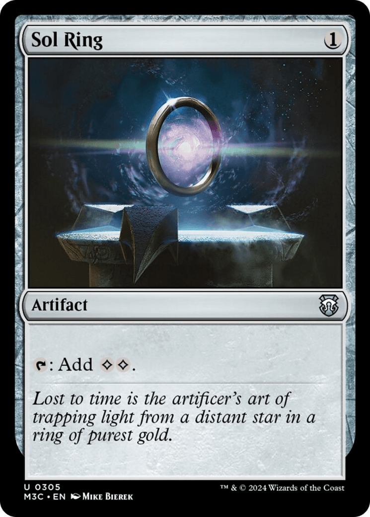 Sol Ring [Modern Horizons 3 Commander] MTG Single Magic: The Gathering  | Multizone: Comics And Games
