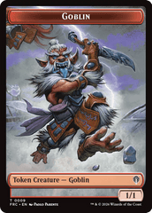 Zombie Army // Goblin Double-Sided Token [Reality Fracture Commander Tokens] MTG Single Magic: The Gathering  | Multizone: Comics And Games