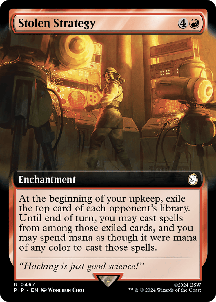 Stolen Strategy (Extended Art) [Fallout] MTG Single Magic: The Gathering  | Multizone: Comics And Games