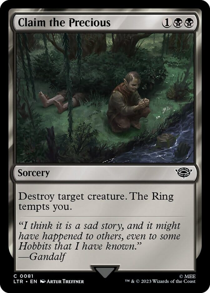 Claim the Precious [The Lord of the Rings: Tales of Middle-Earth] MTG Single Magic: The Gathering  | Multizone: Comics And Games