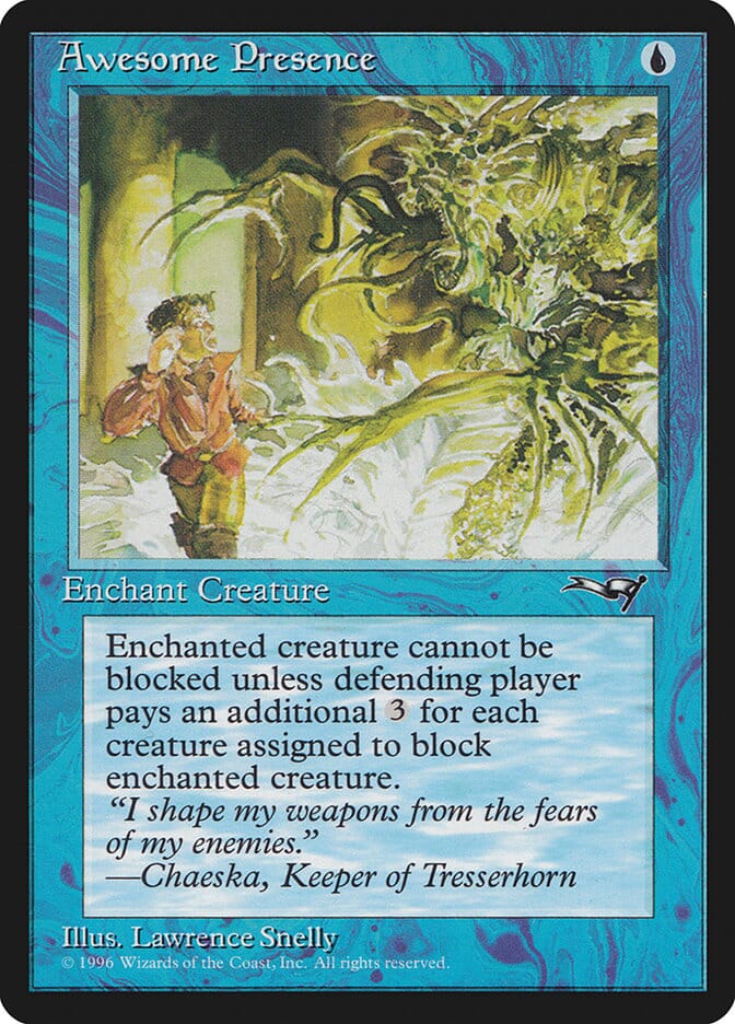 Awesome Presence (Creature Side) [Alliances] MTG Single Magic: The Gathering  | Multizone: Comics And Games