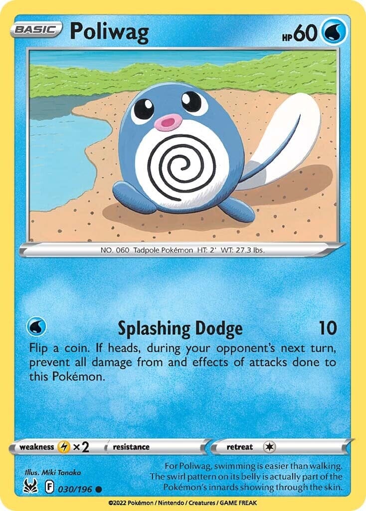 Poliwag (030/196) [Sword & Shield: Lost Origin] Pokemon Single Pokémon  | Multizone: Comics And Games