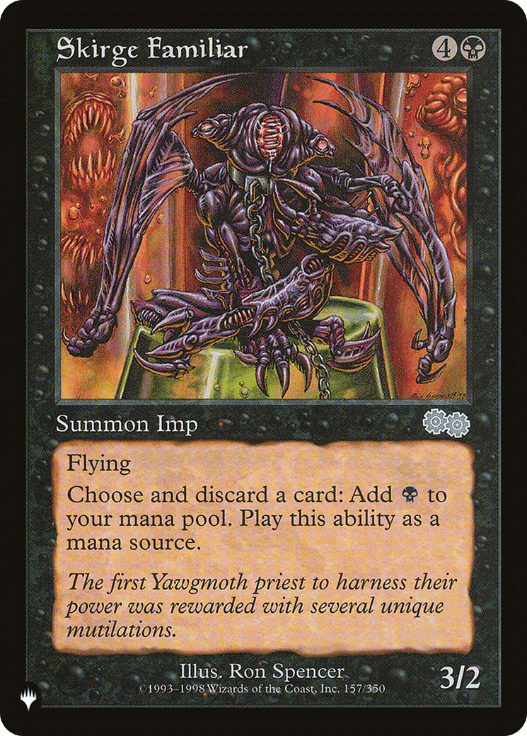 Skirge Familiar [The List] MTG Single Magic: The Gathering  | Multizone: Comics And Games