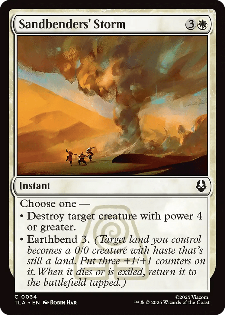 Sandbenders' Storm [Avatar: The Last Airbender] MTG Single Magic: The Gathering  | Multizone: Comics And Games