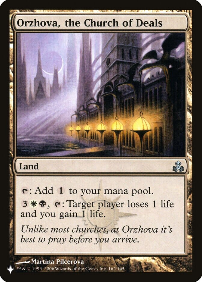 Orzhova, the Church of Deals [The List] MTG Single Magic: The Gathering  | Multizone: Comics And Games