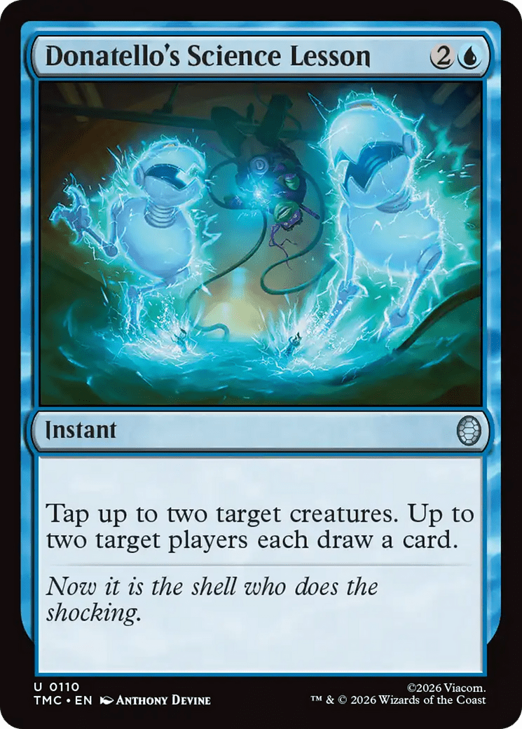 Donatello's Science Lesson [Teenage Mutant Ninja Turtles Commander] MTG Single Magic: The Gathering  | Multizone: Comics And Games