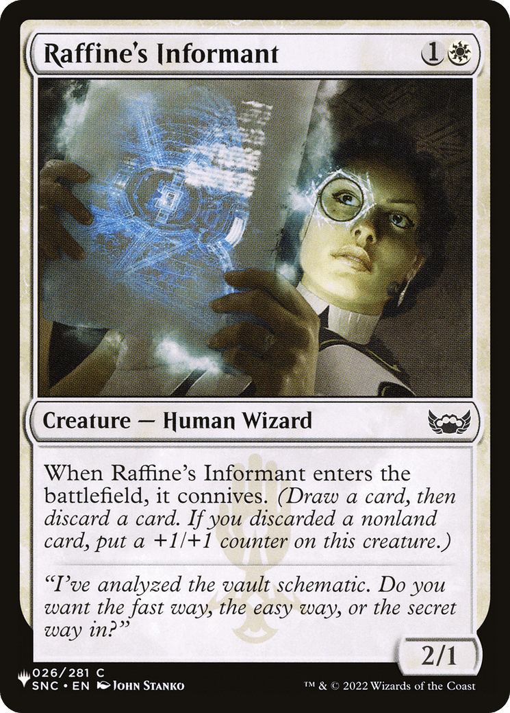 Raffine's Informant [The List] MTG Single Magic: The Gathering  | Multizone: Comics And Games