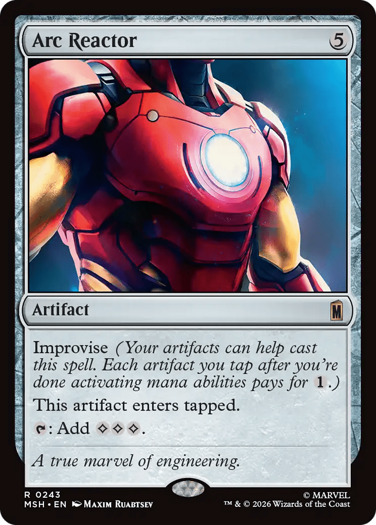Arc Reactor [Marvel Super Heroes] MTG Single Magic: The Gathering  | Multizone: Comics And Games