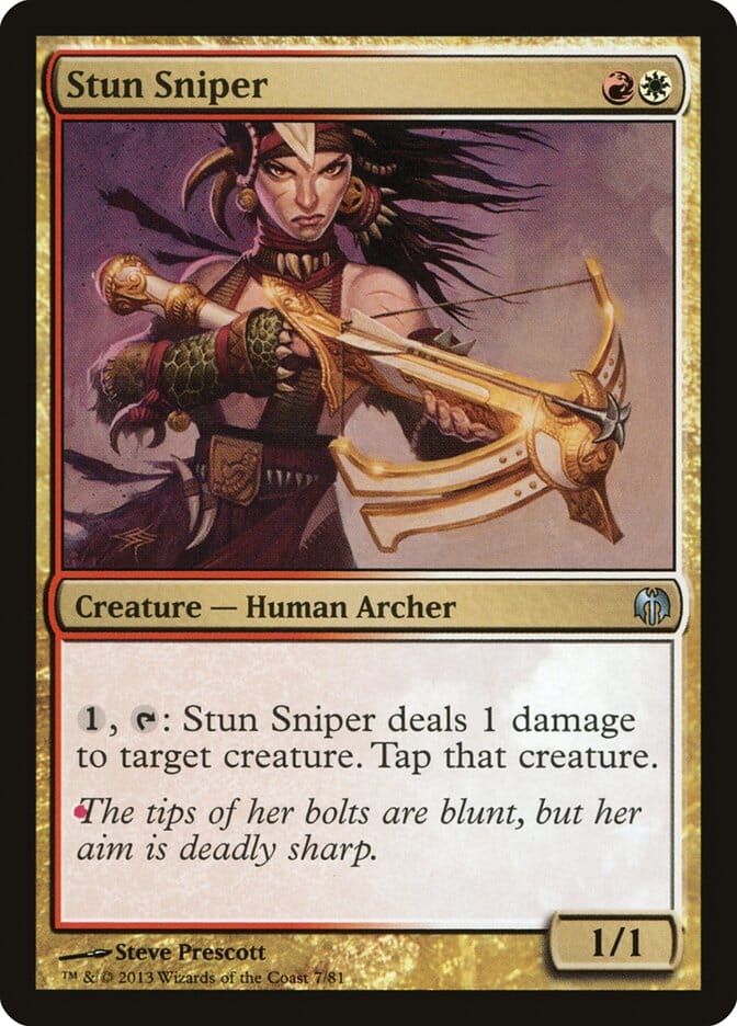 Stun Sniper [Duel Decks: Heroes vs. Monsters] MTG Single Magic: The Gathering  | Multizone: Comics And Games