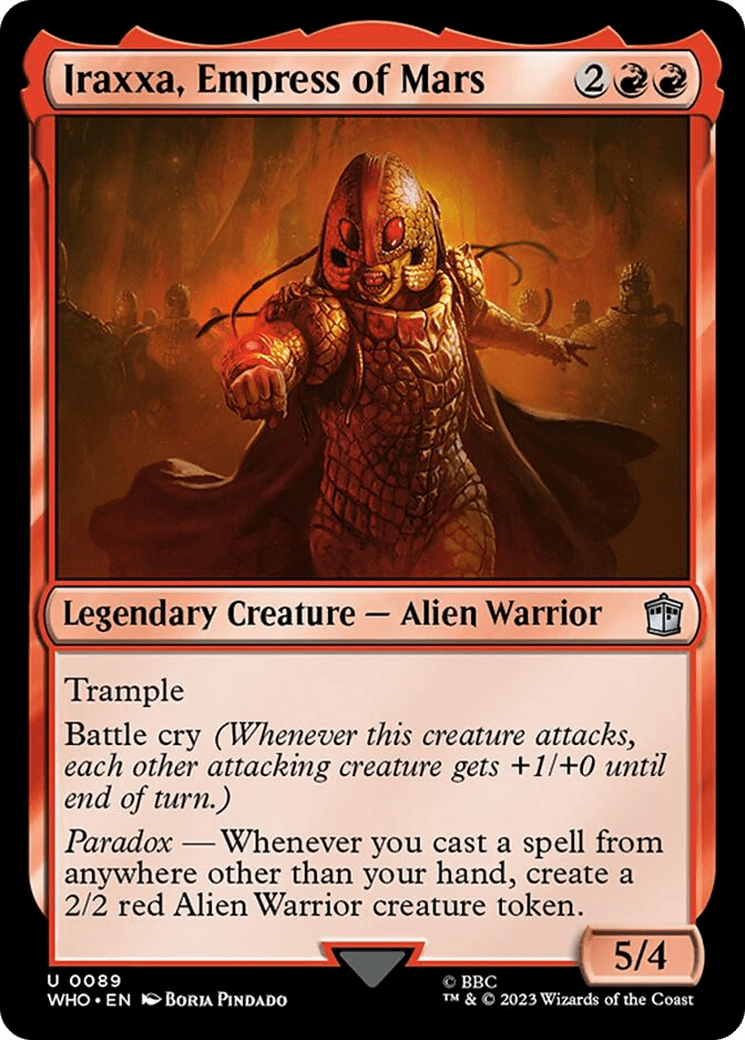 Iraxxa, Empress of Mars [Doctor Who] MTG Single Magic: The Gathering  | Multizone: Comics And Games