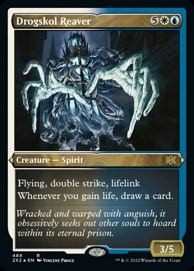 Drogskol Reaver (Foil Etched) [Double Masters 2022] MTG Single Magic: The Gathering  | Multizone: Comics And Games