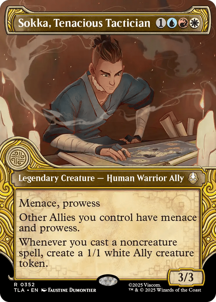 Sokka, Tenacious Tactician (Showcase) [Avatar: The Last Airbender] MTG Single Magic: The Gathering  | Multizone: Comics And Games