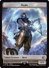 Hero (0008) // Treasure Double-Sided Token [FINAL FANTASY Tokens] MTG Single Magic: The Gathering  | Multizone: Comics And Games