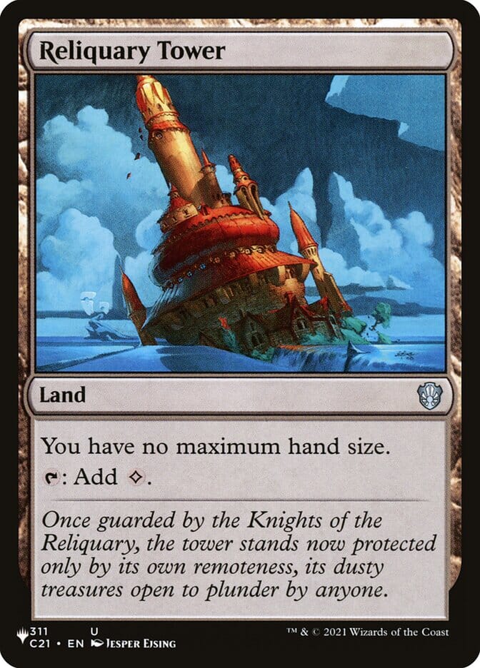 Reliquary Tower [Secret Lair: Heads I Win, Tails You Lose] MTG Single Magic: The Gathering  | Multizone: Comics And Games
