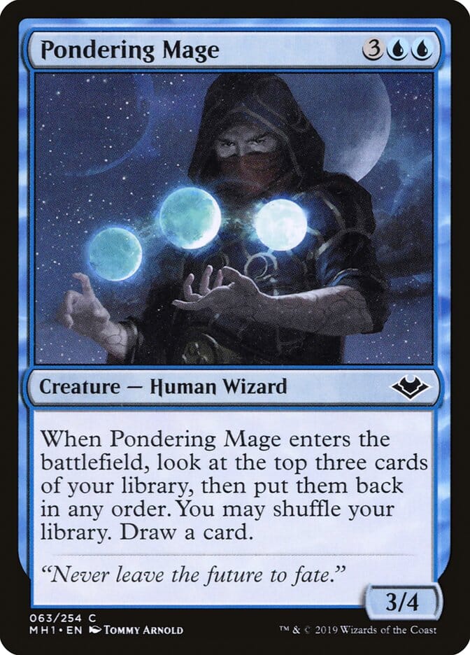 Pondering Mage [Modern Horizons] | Multizone: Comics And Games