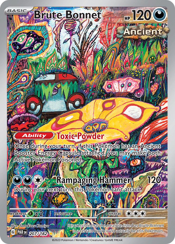 Brute Bonnet (207/182) [Scarlet & Violet: Paradox Rift] Pokemon Single Pokémon  | Multizone: Comics And Games