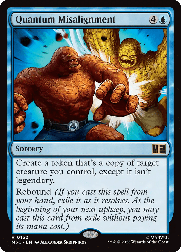 Quantum Misalignment [Marvel Super Heroes Commander] MTG Single Magic: The Gathering  | Multizone: Comics And Games