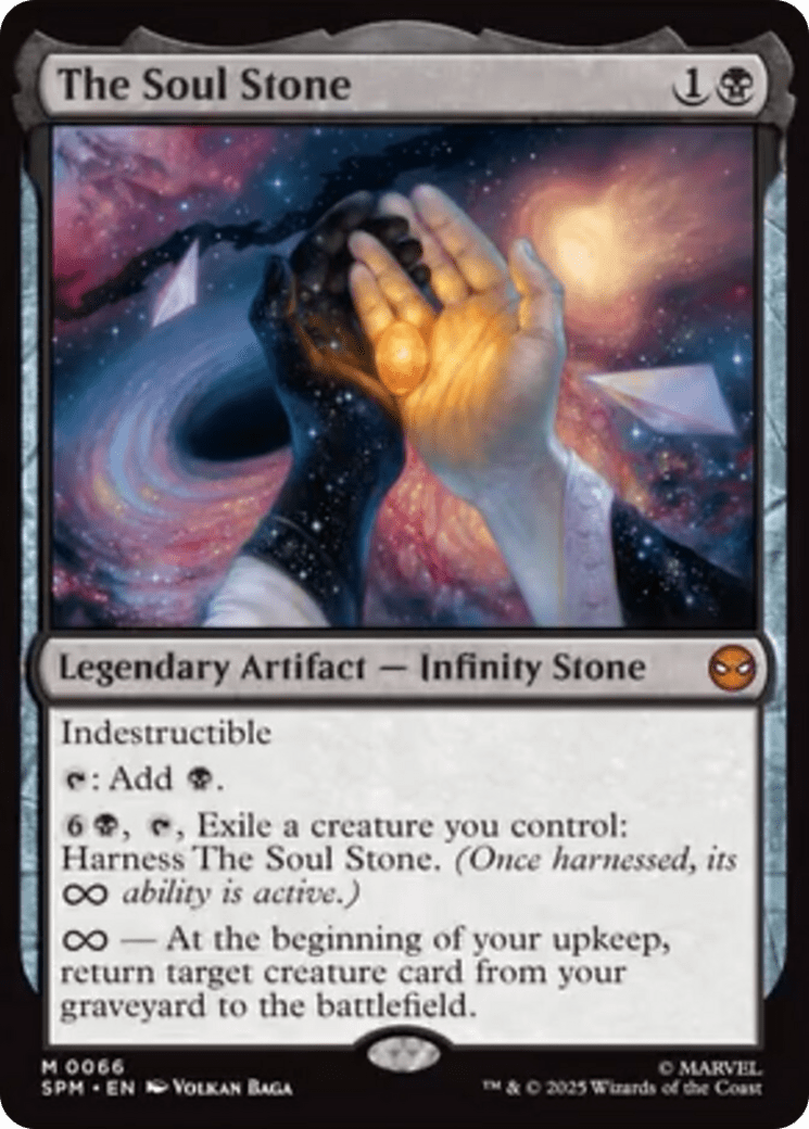 The Soul Stone [Marvel's Spider-Man] MTG Single Magic: The Gathering  | Multizone: Comics And Games