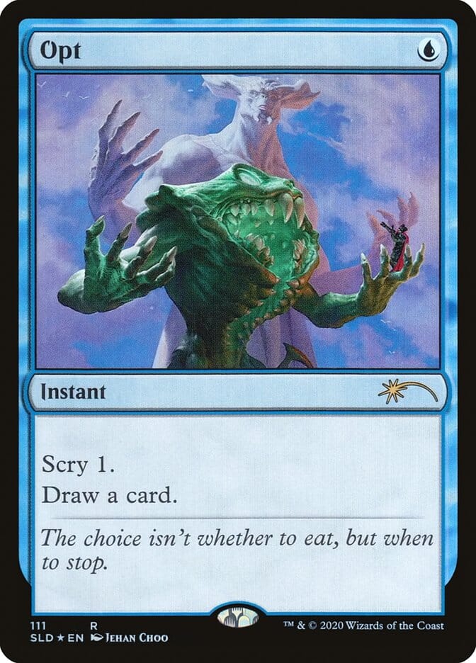Opt [Secret Lair Drop Series] MTG Single Magic: The Gathering  | Multizone: Comics And Games