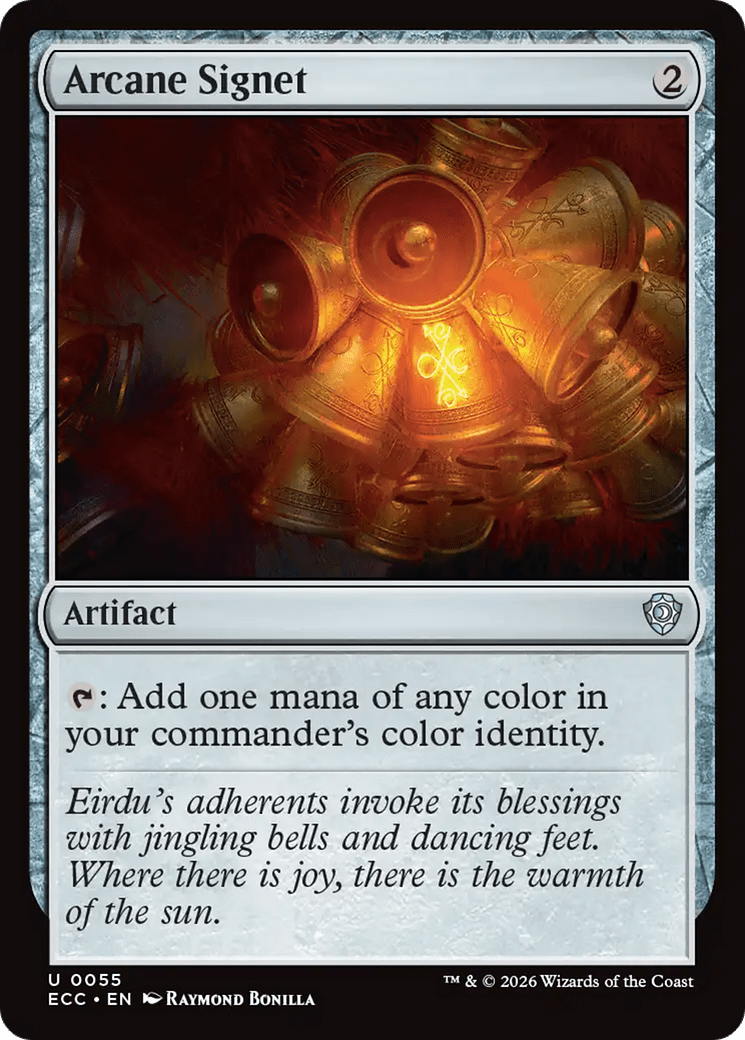 Arcane Signet (0055) [Lorwyn Eclipsed Commander] MTG Single Magic: The Gathering  | Multizone: Comics And Games
