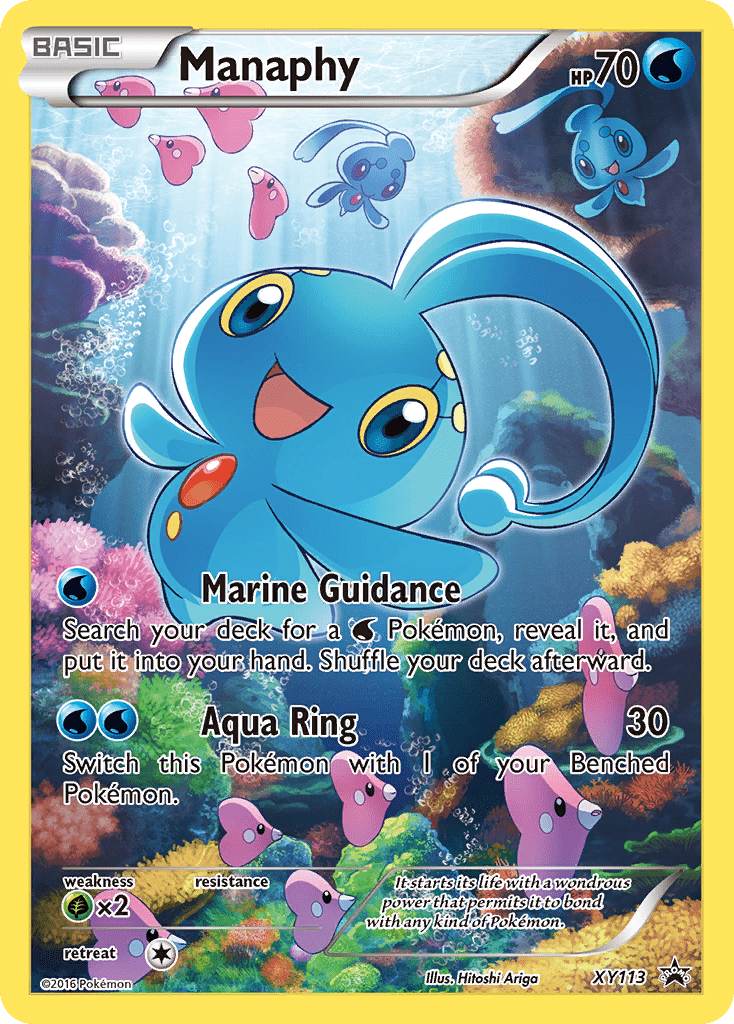 Manaphy (XY113) [XY: Black Star Promos] Pokemon Single Pokémon  | Multizone: Comics And Games