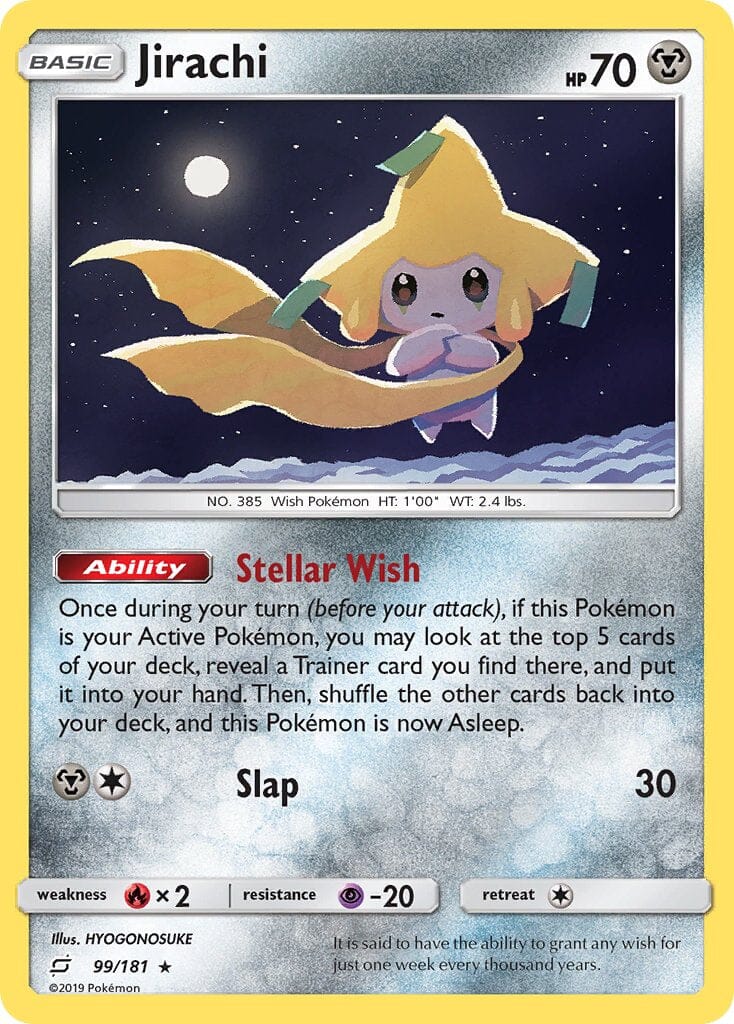 Jirachi (99/181) (Theme Deck Exclusive) [Sun & Moon: Team Up] Pokemon Single Pokémon  | Multizone: Comics And Games