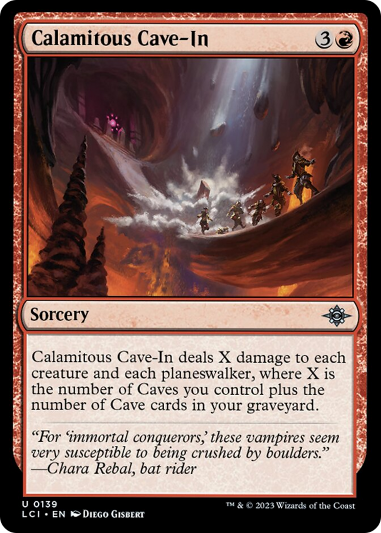 Calamitous Cave-In [The Lost Caverns of Ixalan] | Multizone: Comics And Games