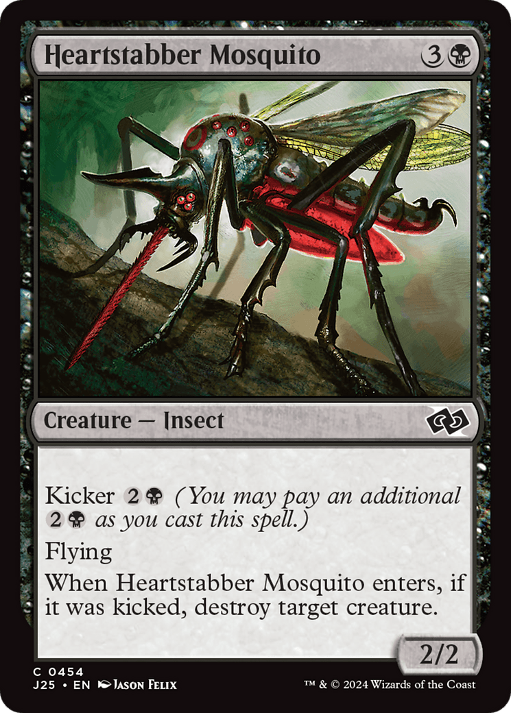 Heartstabber Mosquito [Foundations Jumpstart] MTG Single Magic: The Gathering  | Multizone: Comics And Games