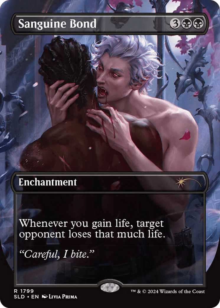 Sanguine Bond (Rainbow Foil) [Secret Lair Drop Series] MTG Single Magic: The Gathering  | Multizone: Comics And Games