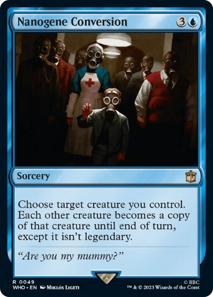 Nanogene Conversion [Doctor Who] MTG Single Magic: The Gathering  | Multizone: Comics And Games