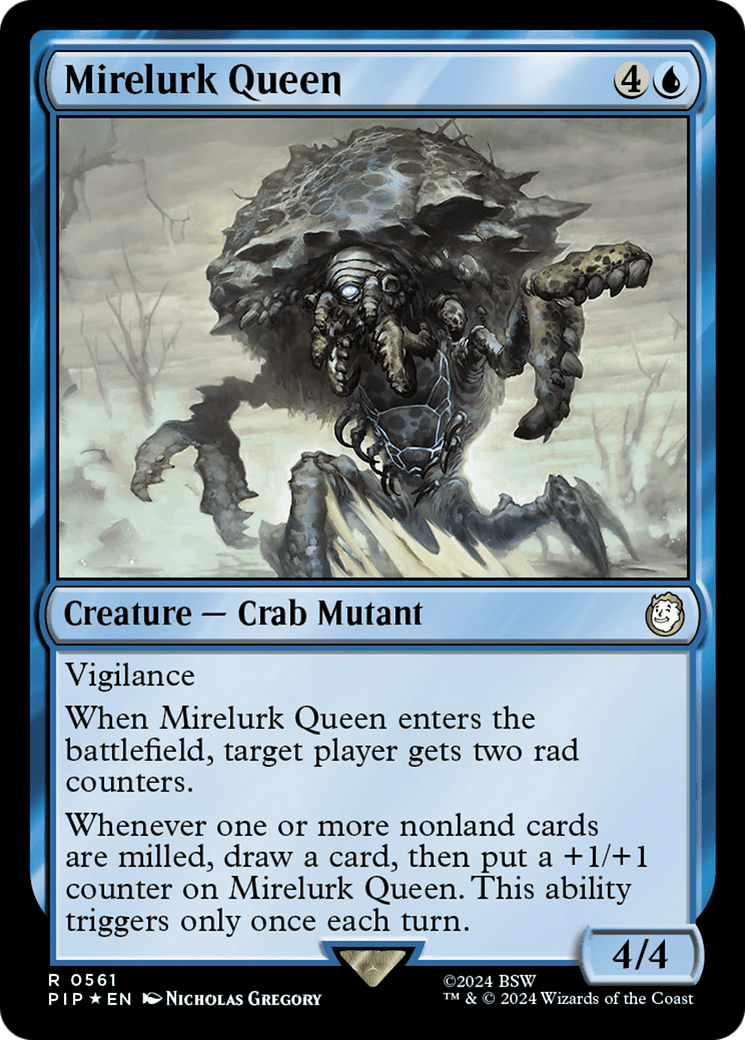 Mirelurk Queen (Surge Foil) [Fallout] MTG Single Magic: The Gathering  | Multizone: Comics And Games
