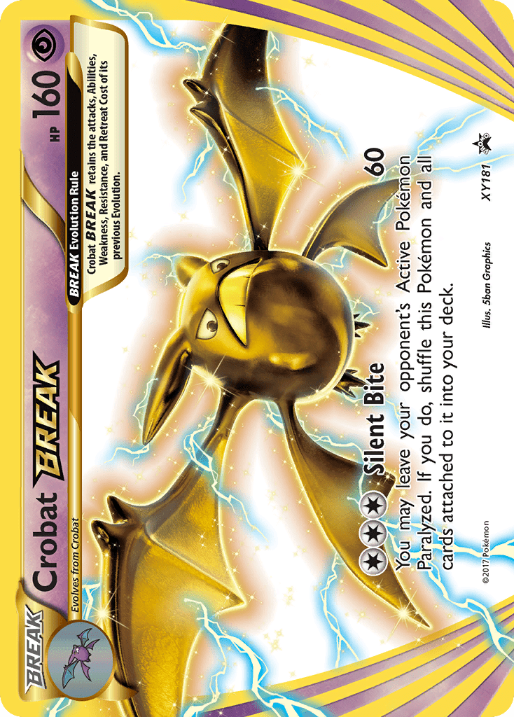 Crobat BREAK (XY181) [XY: Black Star Promos] Pokemon Single Pokémon  | Multizone: Comics And Games
