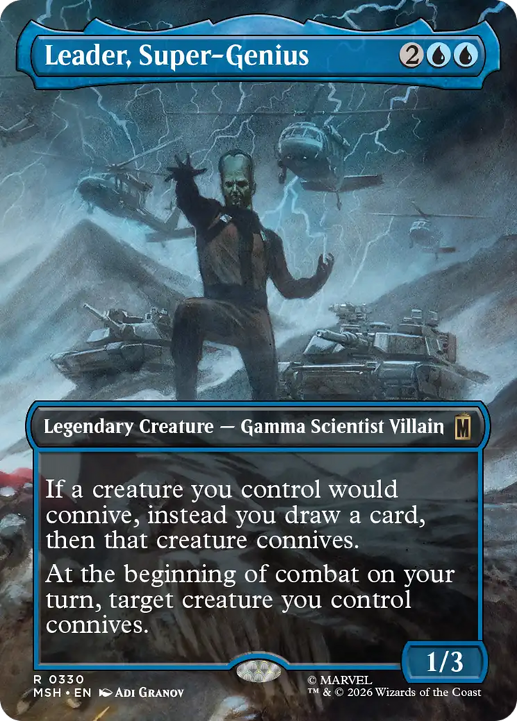 Leader, Super-Genius (Borderless) [Marvel Super Heroes] | Multizone: Comics And Games