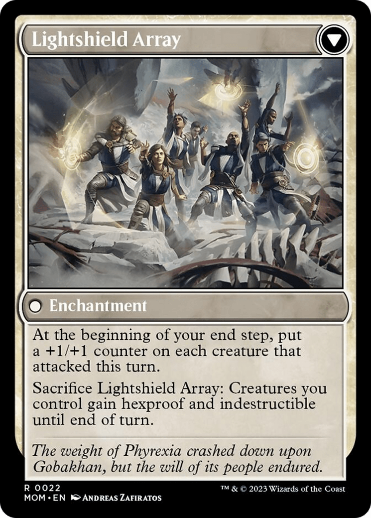 Invasion of Gobakhan // Lightshield Array [March of the Machine] MTG Single Magic: The Gathering  | Multizone: Comics And Games