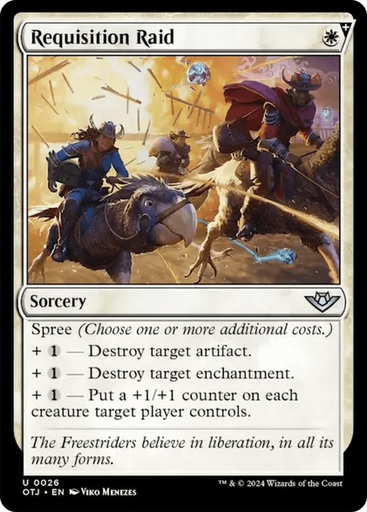 Requisition Raid [Outlaws of Thunder Junction] MTG Single Magic: The Gathering  | Multizone: Comics And Games