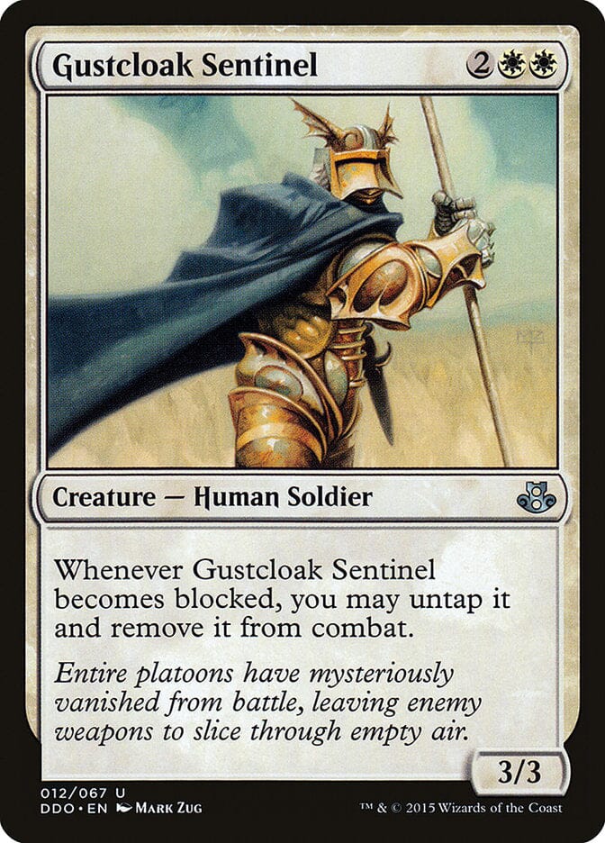 Gustcloak Sentinel [Duel Decks: Elspeth vs. Kiora] MTG Single Magic: The Gathering  | Multizone: Comics And Games