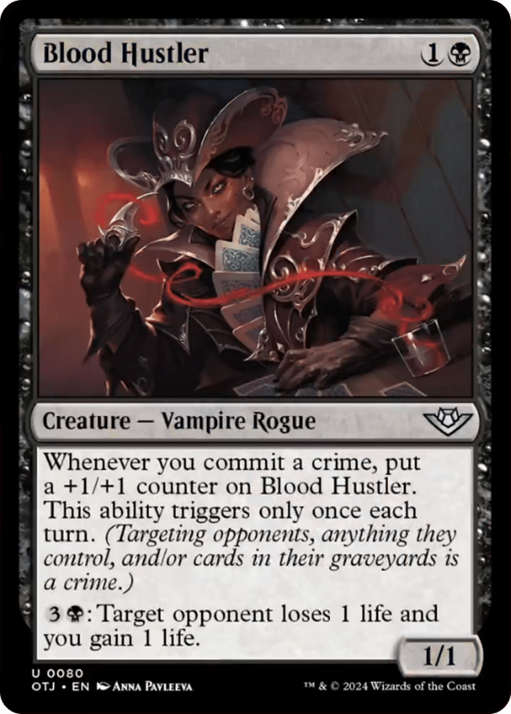 Blood Hustler [Outlaws of Thunder Junction] MTG Single Magic: The Gathering  | Multizone: Comics And Games