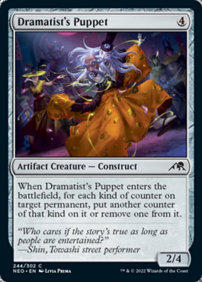 Dramatist's Puppet [Kamigawa: Neon Dynasty] MTG Single Magic: The Gathering  | Multizone: Comics And Games