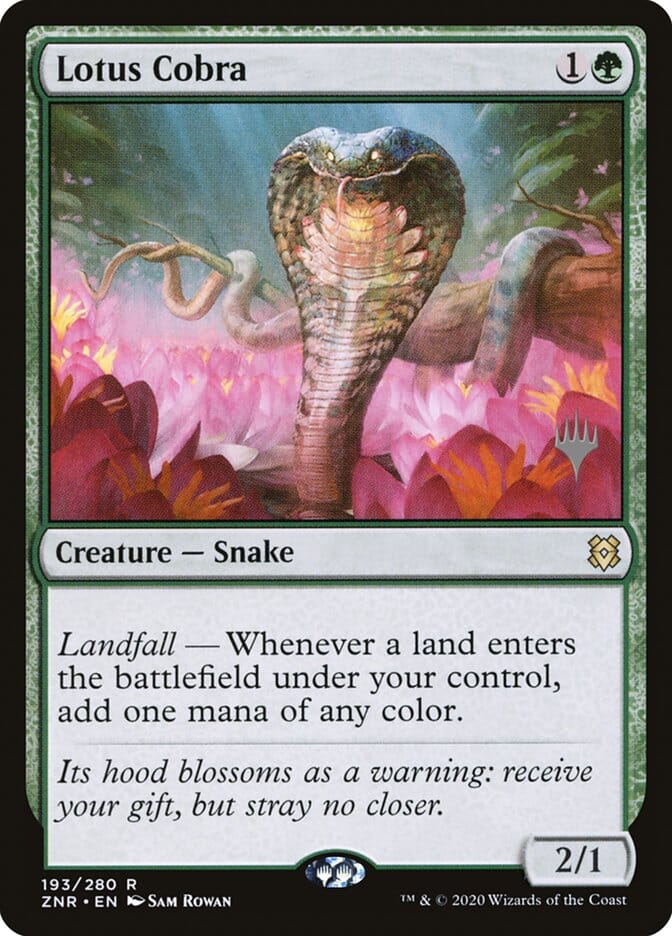 Lotus Cobra (Promo Pack) [Zendikar Rising Promos] MTG Single Magic: The Gathering  | Multizone: Comics And Games