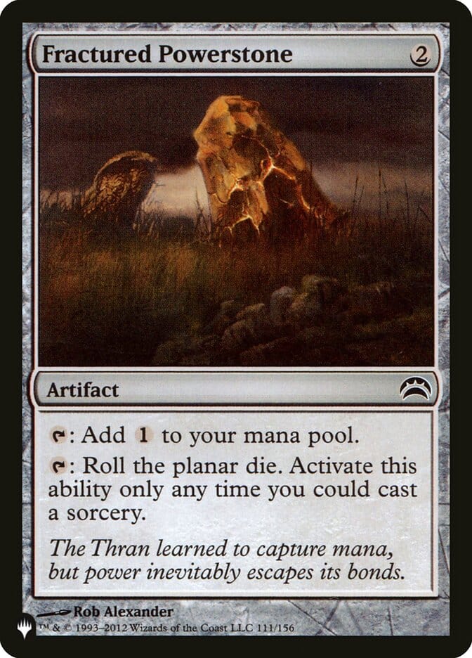 Fractured Powerstone [The List] MTG Single Magic: The Gathering  | Multizone: Comics And Games