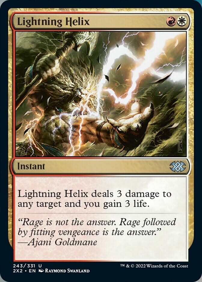 Lightning Helix [Double Masters 2022] MTG Single Magic: The Gathering  | Multizone: Comics And Games