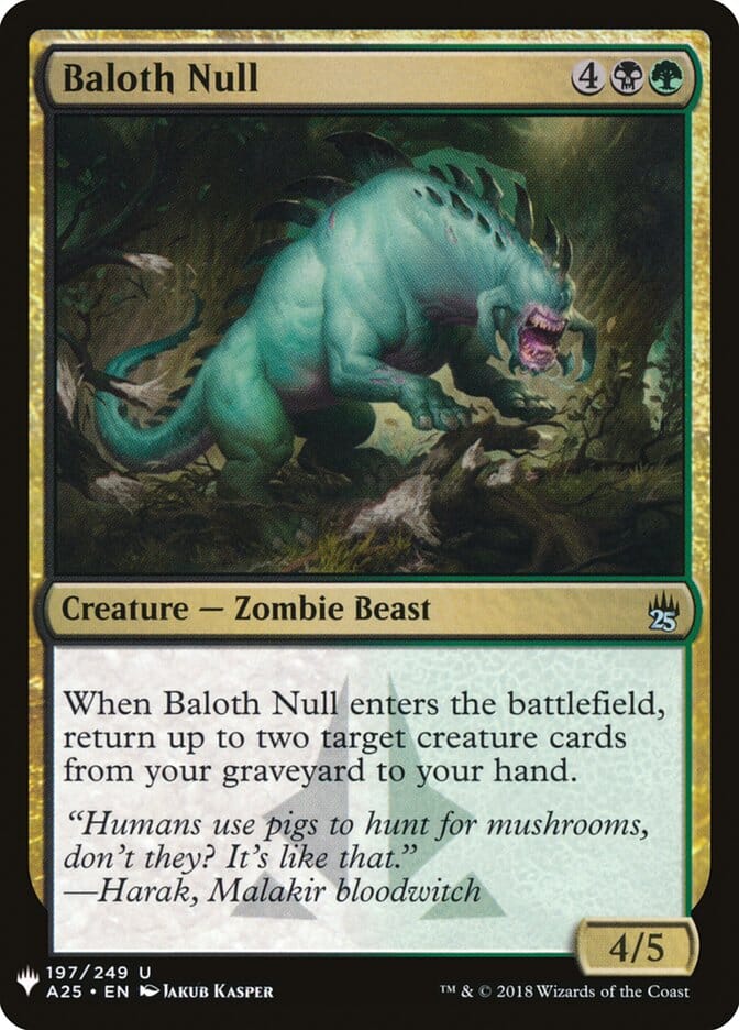 Baloth Null [Mystery Booster] MTG Single Magic: The Gathering  | Multizone: Comics And Games